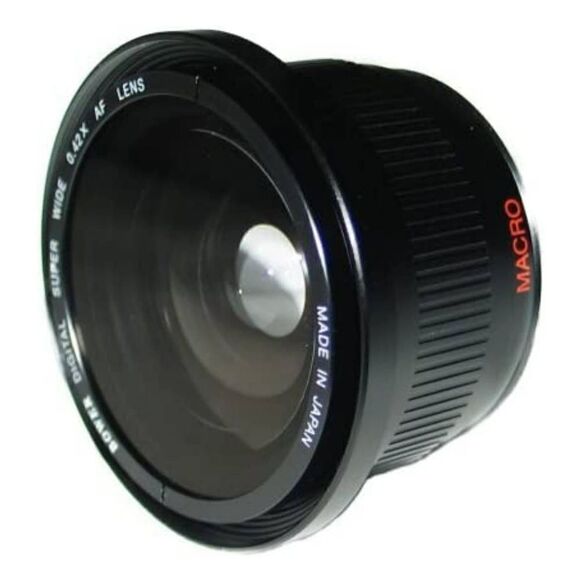 Bower 042X FishEye Lens BLACK (VL46B) 58M 52M CANON - Picture 1 of 7